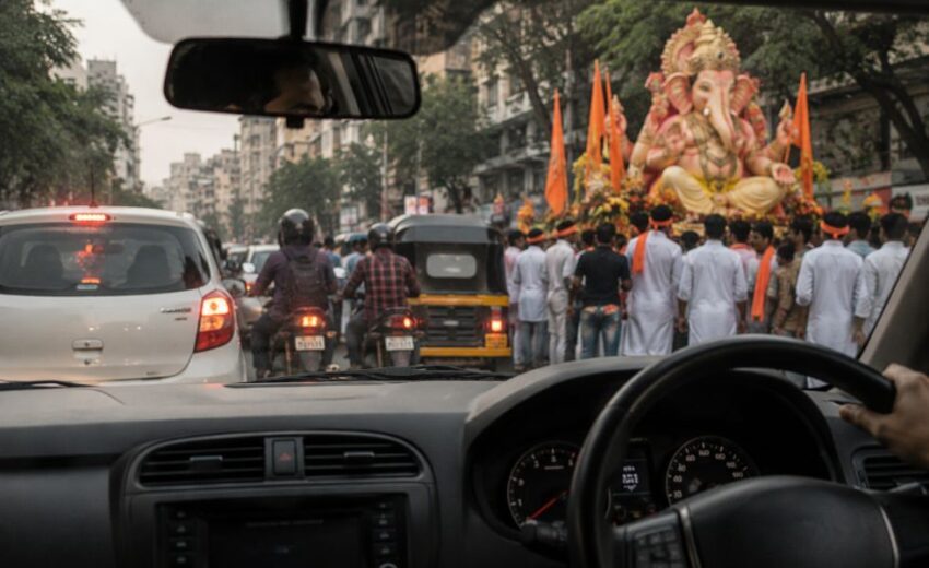 Ganesh Chaturthi Traffic: How to Drive Safely Around Processions and Crowded Roads